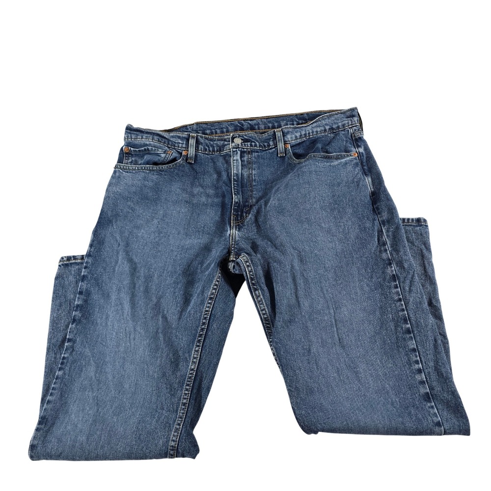 Levi 559 Relaxed Straight Jeans Mens 38x30 Medium Wash Blue Denim 00559-0530
